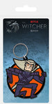The Witcher (Geralt)  Rubber Keychain