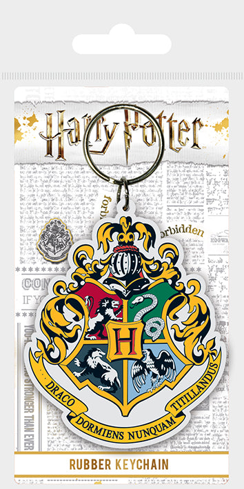 Harry Potter (Hogwarts Crest)  Rubber Keychain