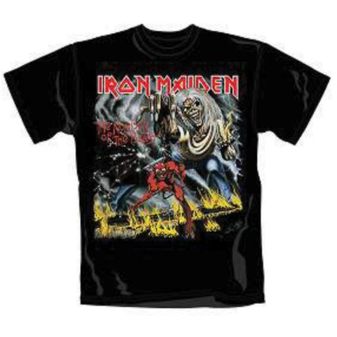 iron maiden number of the beast t.shirt