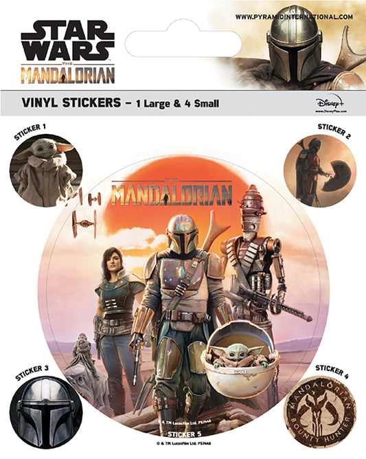 Vinyl Stickers - The Mandalorian (Legacy)