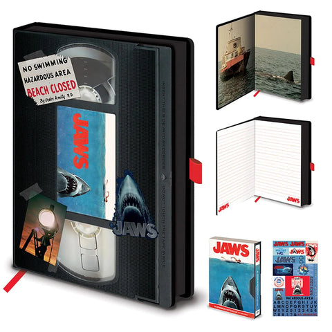 Jaws (VHS) A5 Notebook