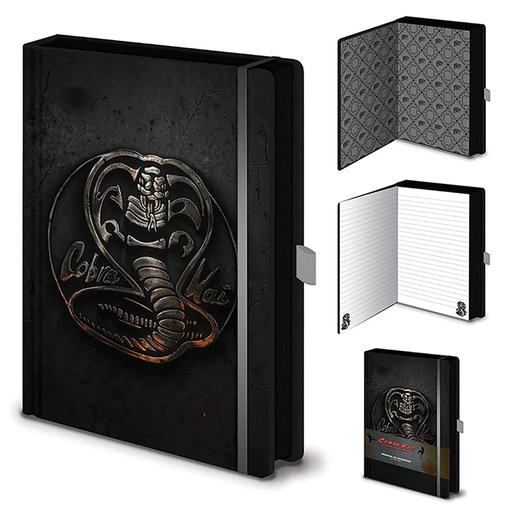 Cobra Kai (Metal Badge) Premium Notebook