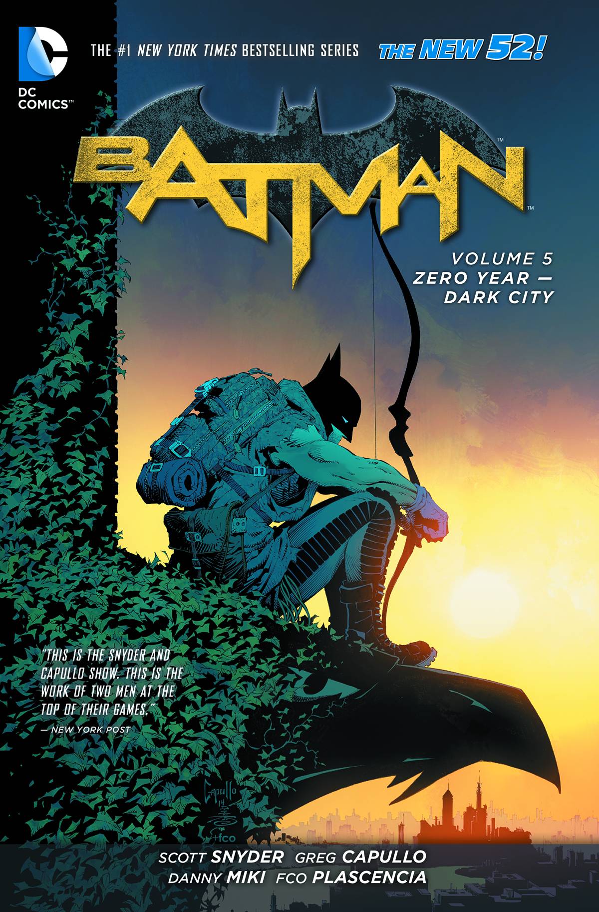 Batman Vol 05: Zero Year Dark City (New 52) TP