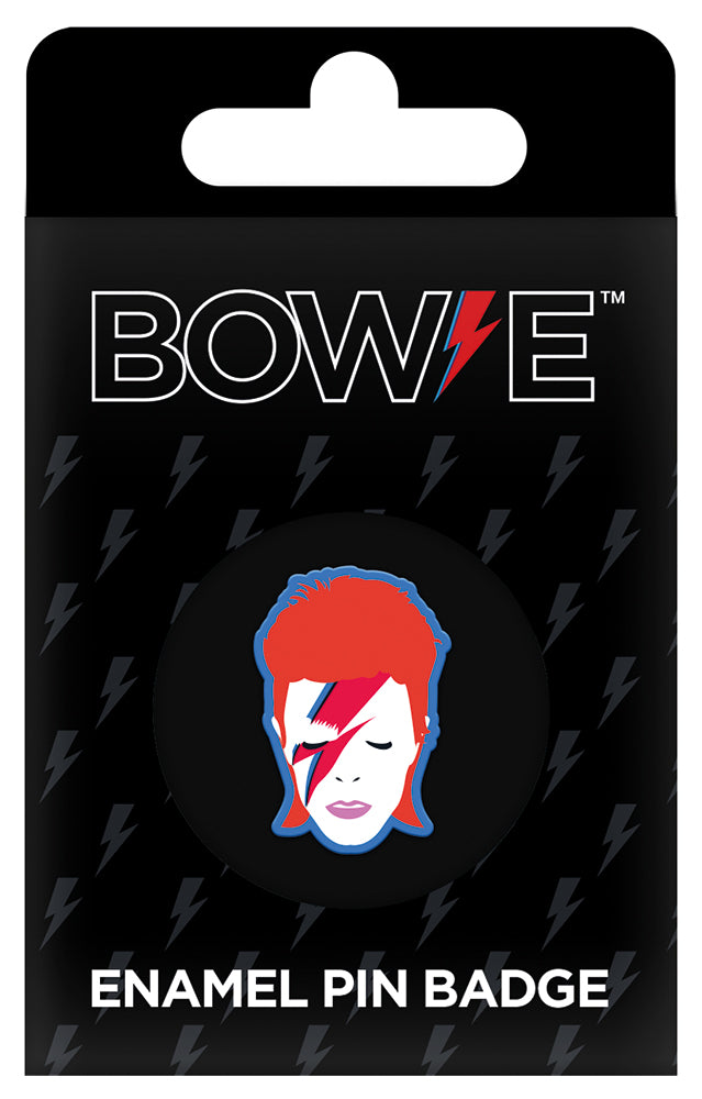 David Bowie (Aladdin Sane) Enamel Pin Badge