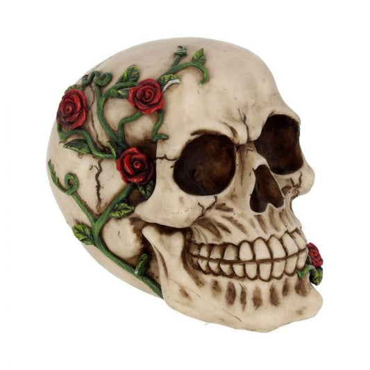 Rose From Beyond 15cm Skull