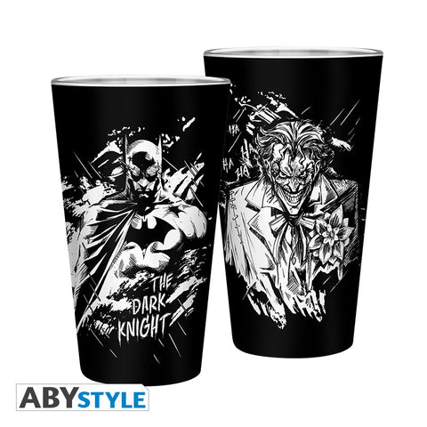 DC COMICS Large Glass Batman & Joker