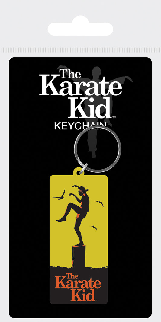 The Karate Kid Sunset Rubber Keychain