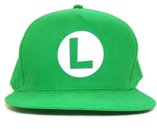 Nintendo Super Mario Luigi snapback cap