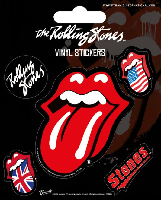 Vinyl Stickers - The Rolling Stones (Lips)