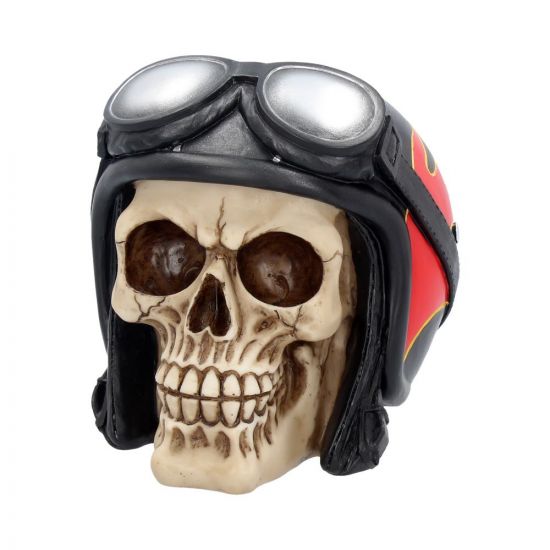 Hell Fire Skull 15cm