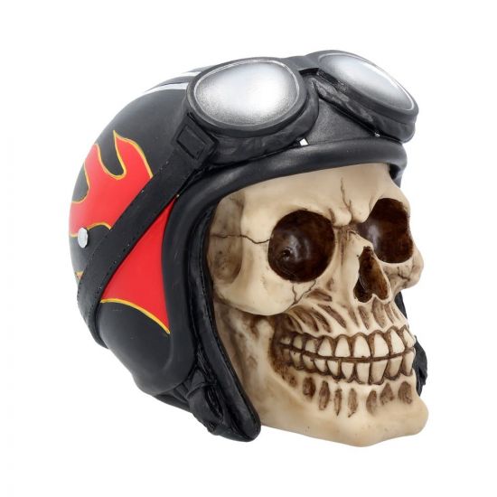 Hell Fire Skull 15cm