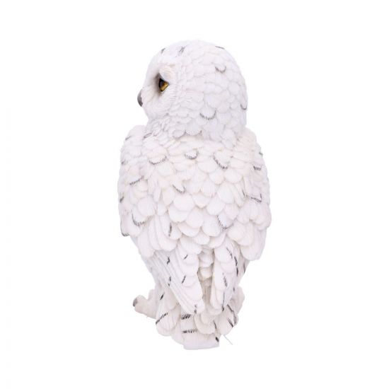 Snowy Watch Small Owl 13.3cm