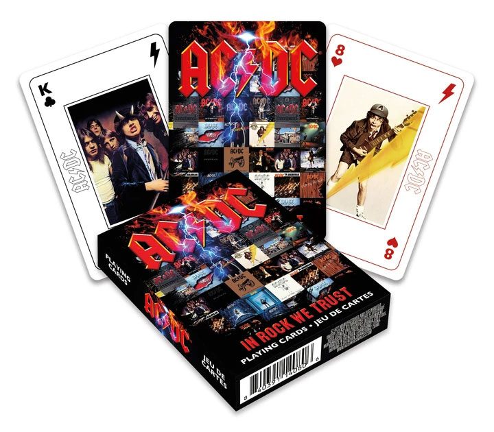 AC/DC Playing Cards - In Rock We Trust